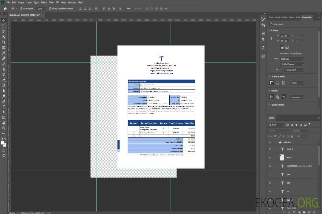 Modèle de facture de travail indépendant à domicile template Modèle de facture de travail indépendant à domicile template